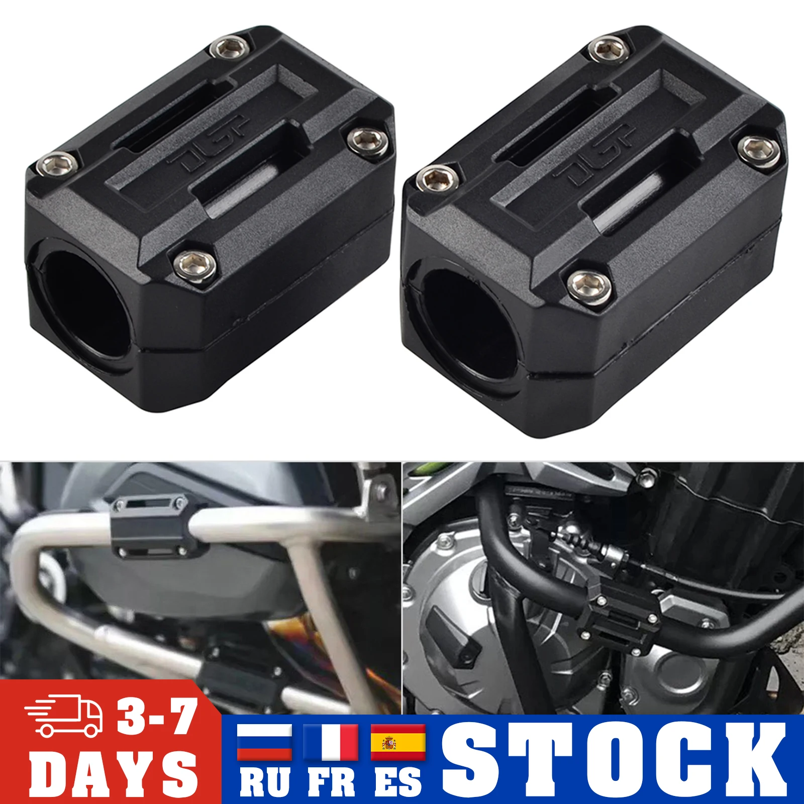 

Motorcycle Engine Protection Guard Bumper Decor Block For BMW S1000XR G310 GS R NINE T R9T R1200 R1200RS