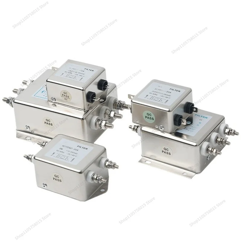 For Engraving Machine Power Filter 10A 20A30A Inverter Filter 220/380V Engraving Machine Accessories