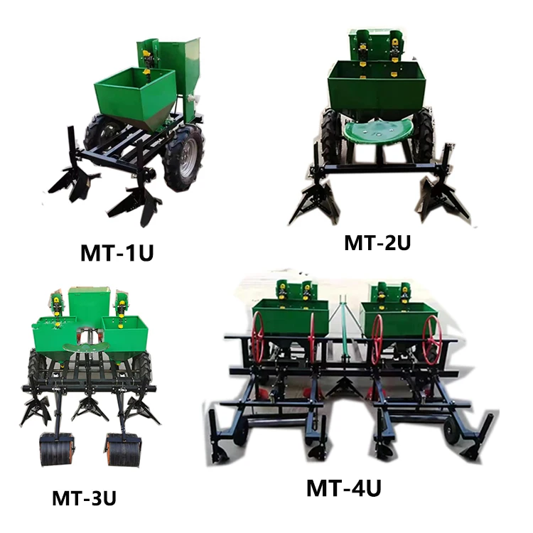 2024 hot sales  professional Mulched film drip irrigation potato planter machine MT-2U  potato planter