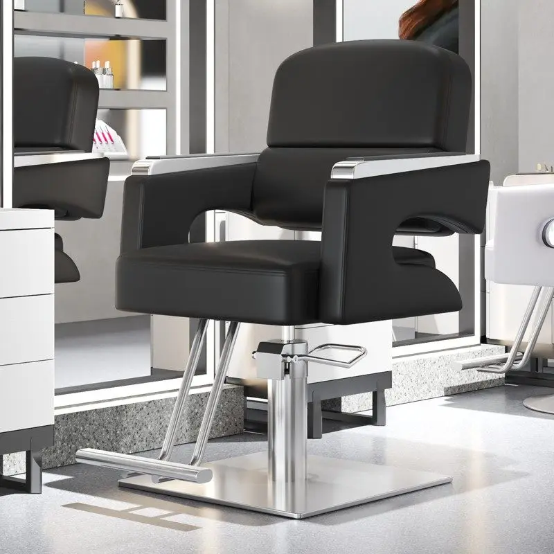 High-end Barber Chairs Online Celebrity Hair Salon Barber Chairs Services Commercial Furniture Fotelki Fryzjerskie ZY40LFY