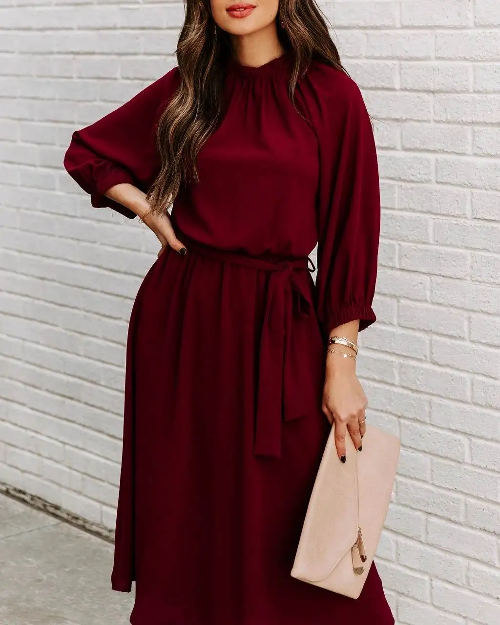 Wiosna Lato Modne Sukienki Damskie Casualowe Spódnice Suknie Damskie Kolekcja Letnia Inne Materiały 100%