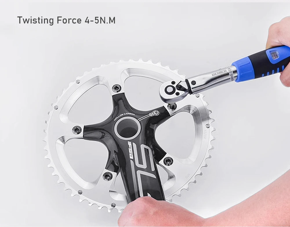 4/5 Stück Titanlegierung Kettenblattschrauben für Einzel- und Doppelkettenblätter, Mountainbike- und Rennrad-Kurbelschrauben 6,5/10,5mm Teile – Detail 6