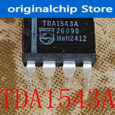 5Pcs TDA1543A DIP8 audio decoding chip integrated circuit new spot