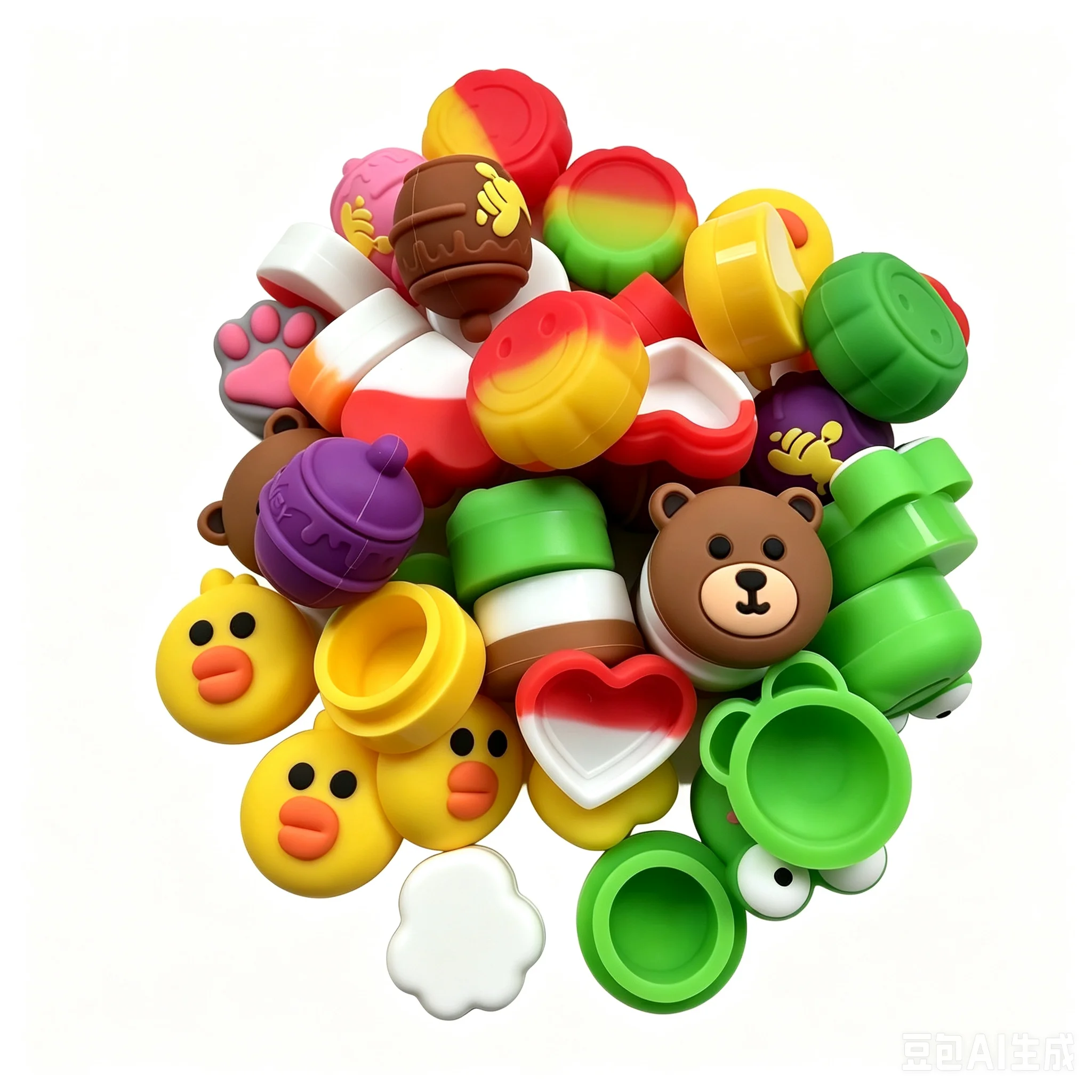 Candle Making Supplies Jars - 5pcs Nonstick Silicone Jar Silicone Container