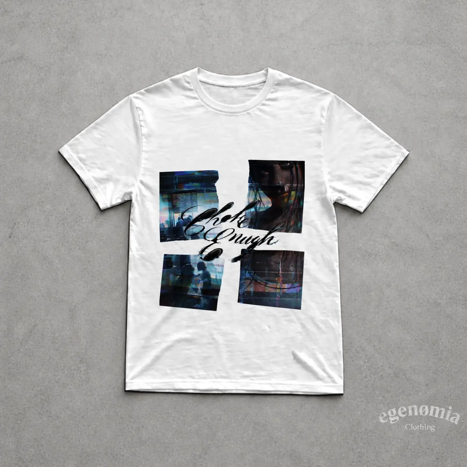 Oklou Choke Enough album tee Hyperpop Y2K T Shirt Twigs Bjork Inspired Bladee Drain Gang Opium Edgy Ecco2k Fakemink vintage