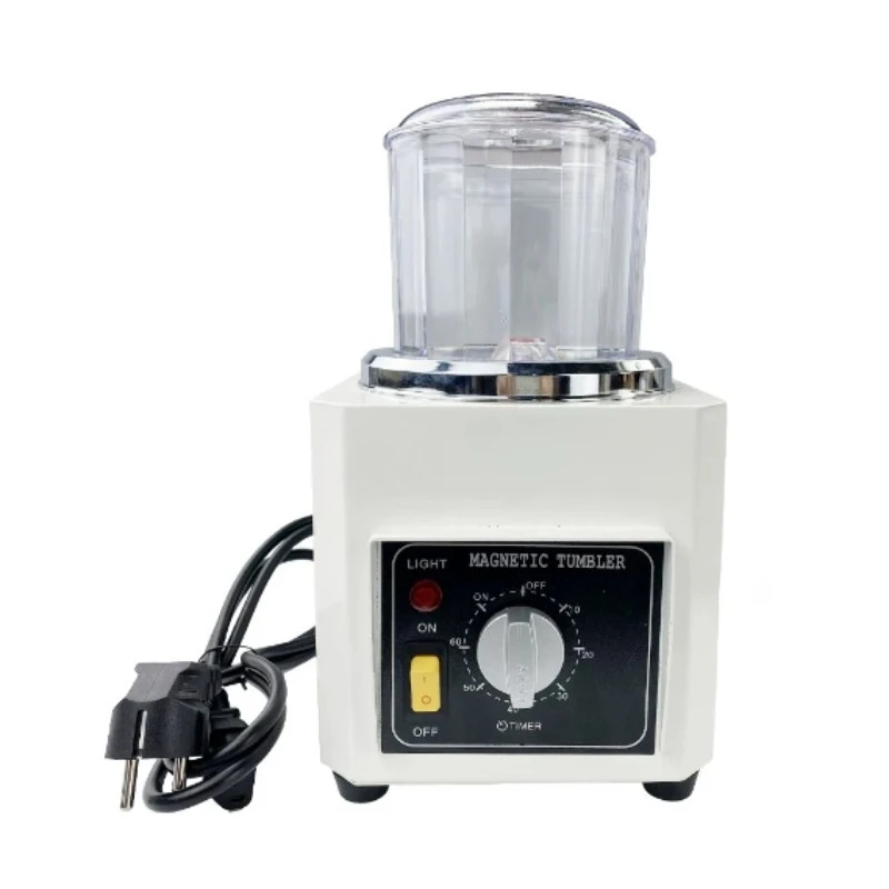 Magnetic Polishing Machine for Gold Silver Copper Jewelry Cleaning Rust Removal - Grinding Brightening Metal Processing Tool