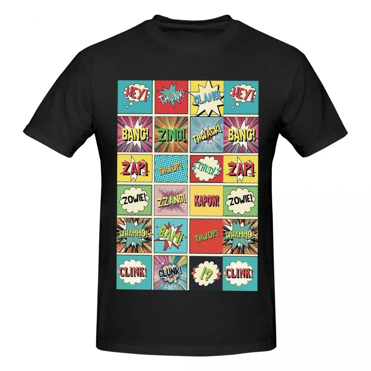 

Zing Men T-Shirt Funny Plus Size T Shirts Men's O-Neck Cotton Tees Short Summer Male