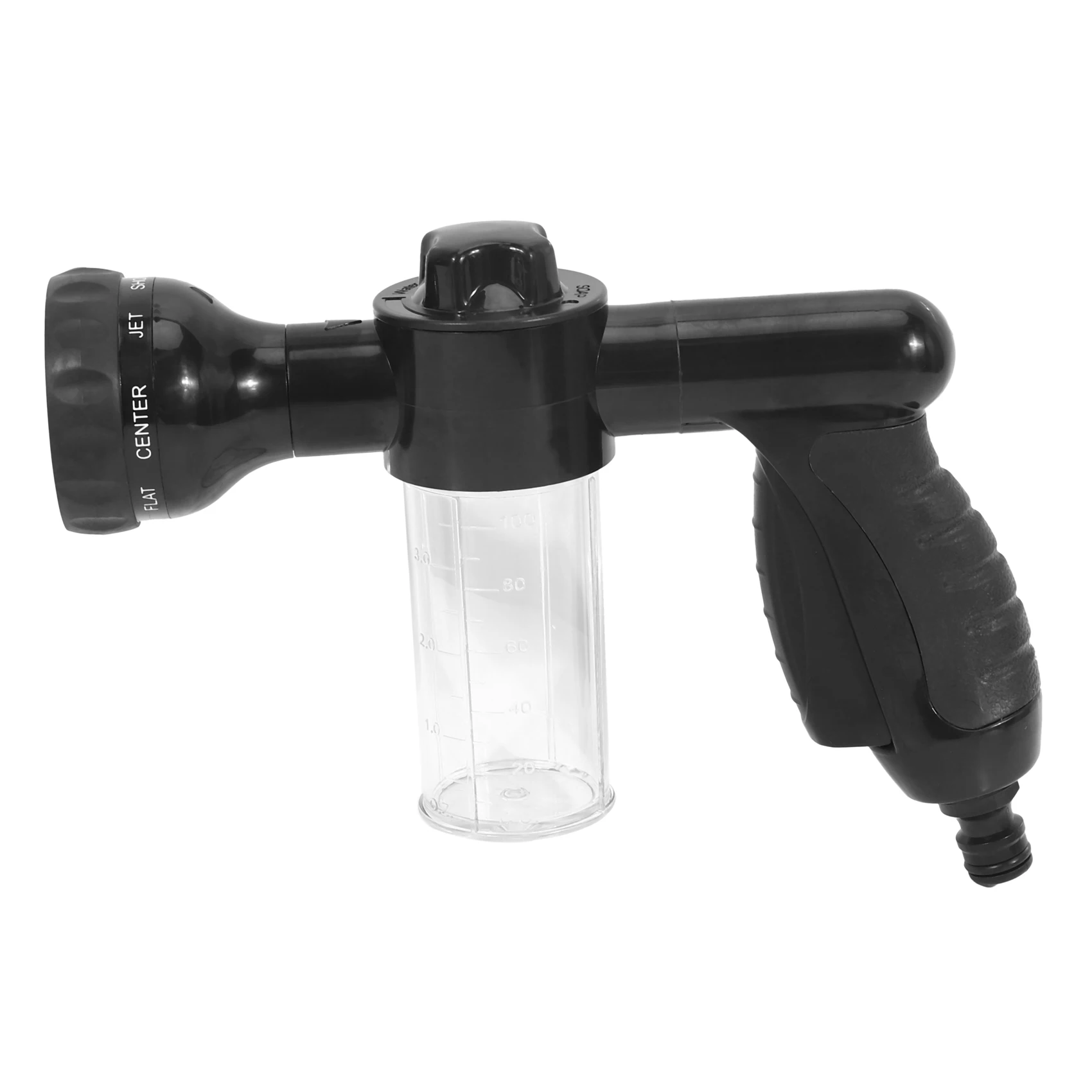 Garden Hose Foam Nozzle, 8 Mode Adjustable Foam Sprayer, Car Washer, Water Soap Dispenser, High Pressure Hose Spray Nozzle,