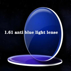 1.61 Aspherical Anti-Blue Light Spectacle Glasses Lenses Prescription Myopia glasses Optical Spectacle Eyeglass lenses