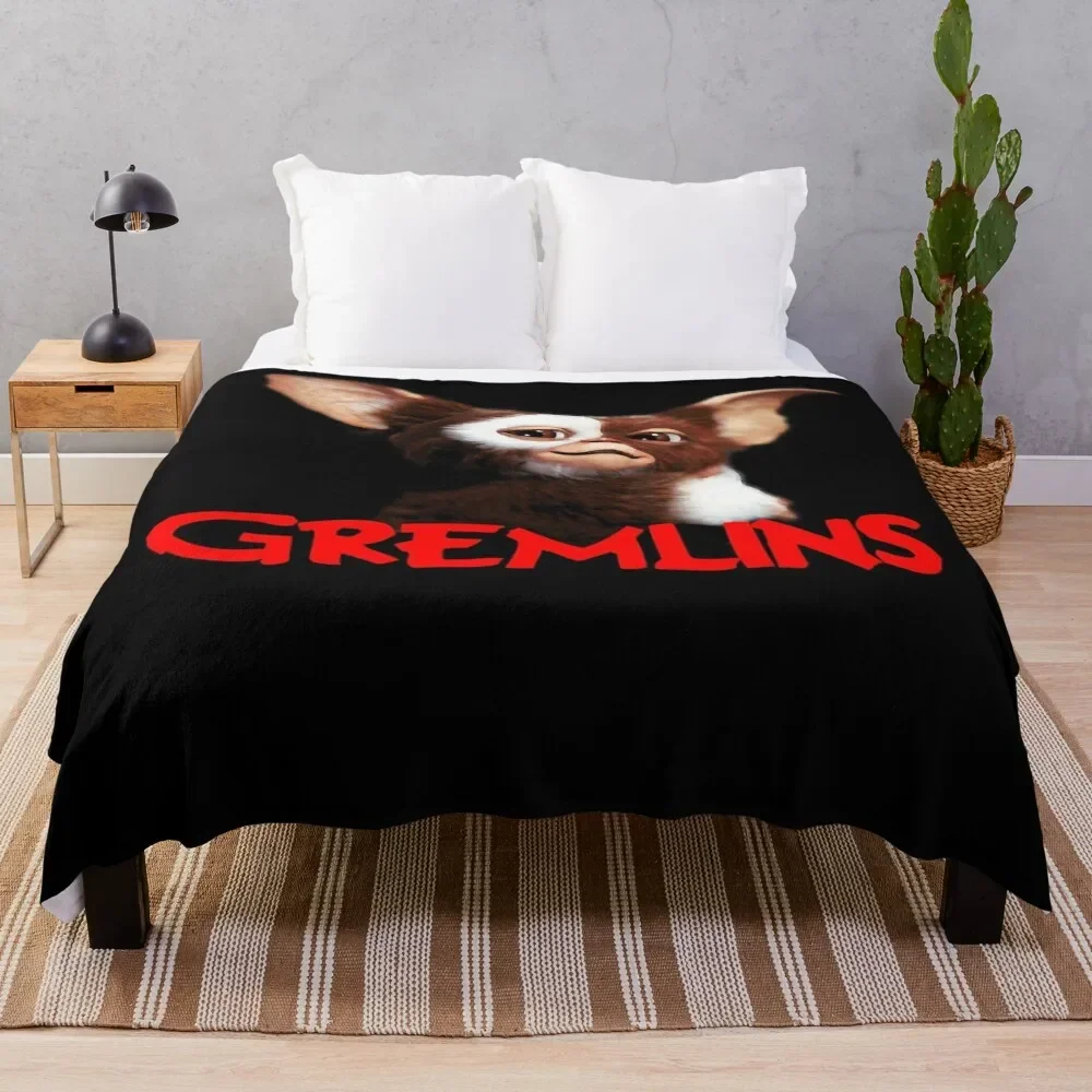 Mens Best Gremlins Christmas Throw Blanket Luxury Thicken Soft Beds Designers Picnic Blankets