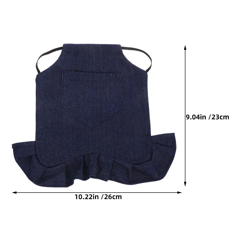 Chicken Saddle Apron for Hens – Denim Hen Back Protector, Lightweight & Comfortable Poultry Protection