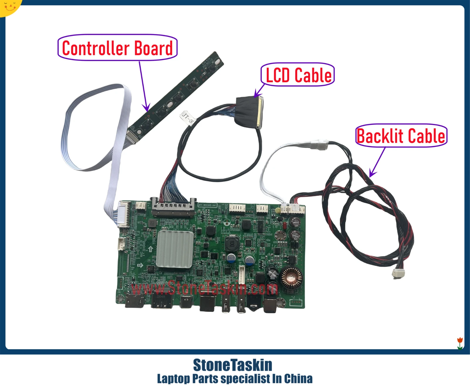 StoneTaskin JRY-W9CUHD-AA1 5K Driver Board For iMac 27 inches A1219 A2115 LM270QQ1/QQ2 DIY External Monitor Display Screen DP1.4