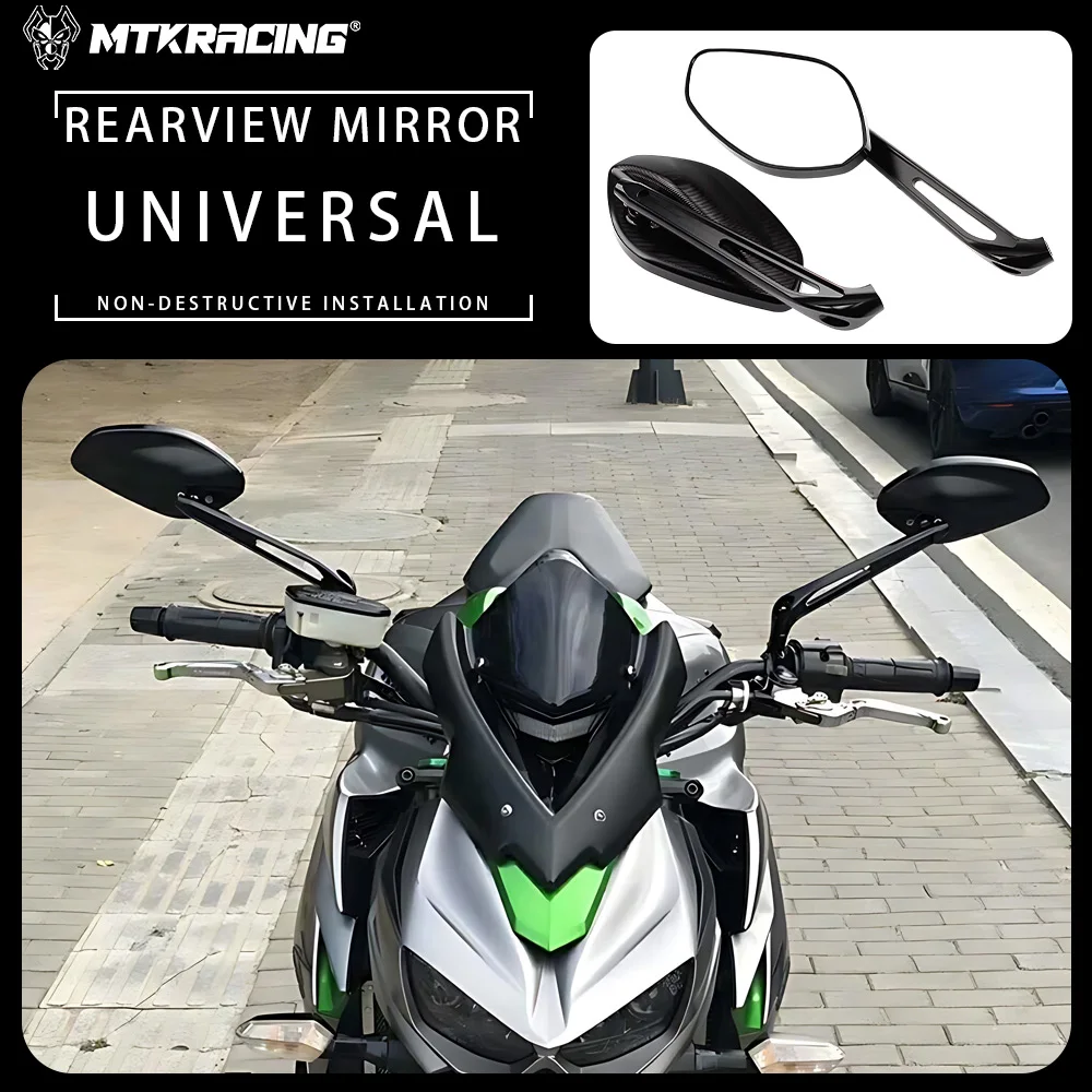 

ALL MODELS ARE GENERALLY UNIVERSAL Motorcycle Rearview Side Mirror Handlebar Left Right Mirror Accessories