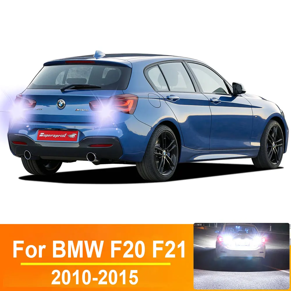 Samochodowe światło cofania LED do BMW serii 1 F20 F21 114 116 118 120 2010 2011 2012 2013 2014 2015 P21W Ba15s 1156 Canbus Lampa cofania