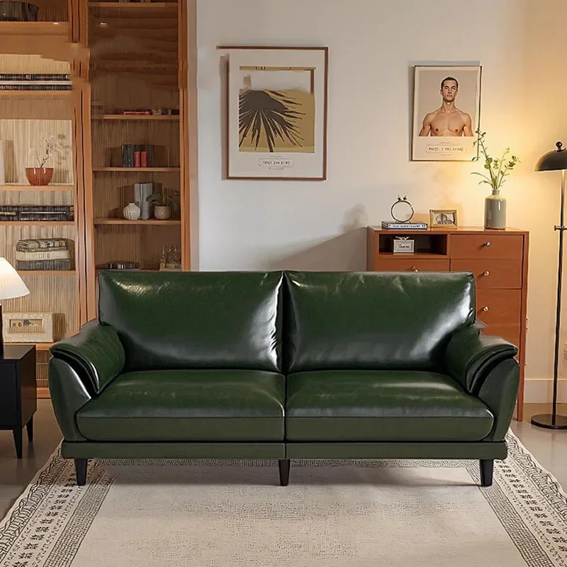 a*-Balcony Leather Living Room Sofas Love Seat Floor Tiny House Modern Living Room Sofas Mid Century Playa Home Furniture/.