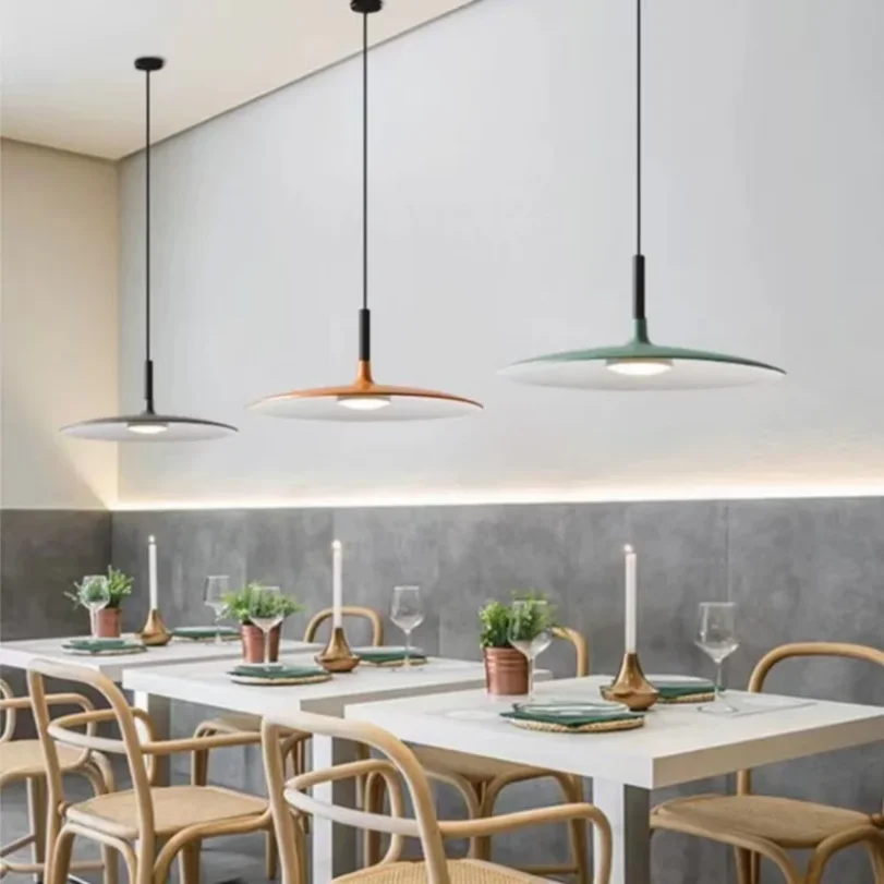 modern nordic led round thin pendant light lampada pendurada lustres de teto para cozinha sala de jantar restaurante cafe 01