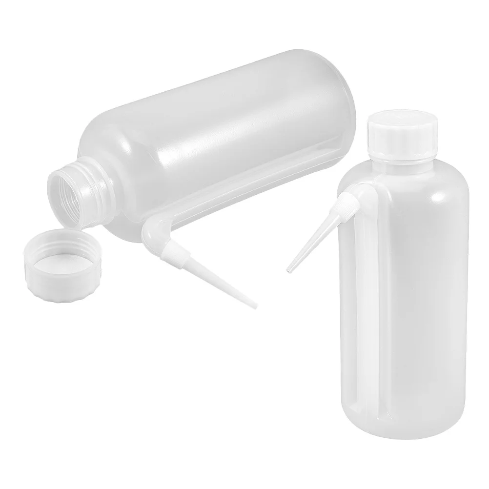 

2 pcs 500Ml Reusable Condiment Squeeze Bottles Design For Ketchup Mustard Bbq Sauces Kitchen Gadget Salad Sauce