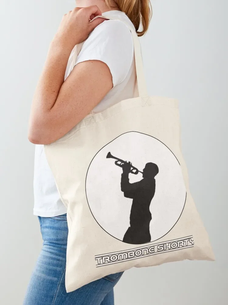 

Trombone Shorty Tote Bag cute pouch bag reusable grocery bags Canvas bag hand