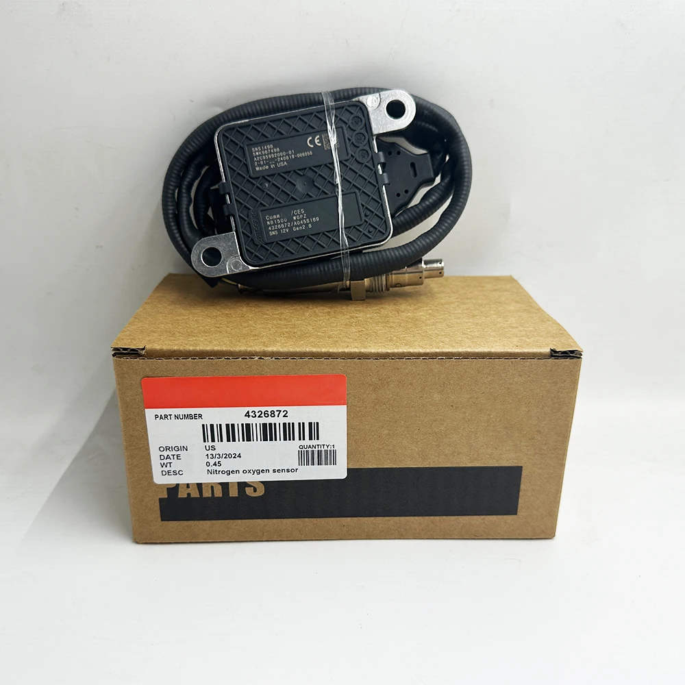 High Quality For Cummins Box 4326872 5WK96749 N-GK Probe Nitrogen Oxide Nox Sensor 5WK96749B 2872942NX For Cummins Engine 12V