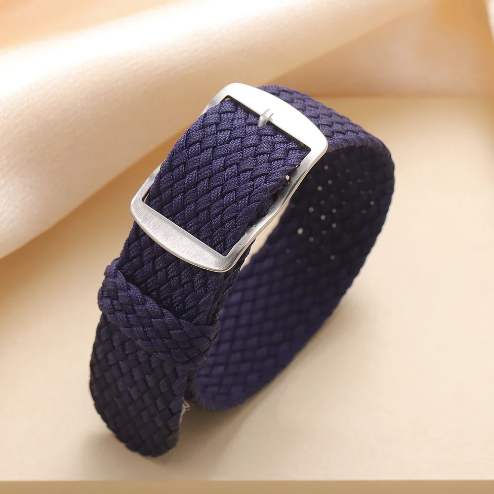 14mm 16mm 18mm 20mm 22mm Nylon Woven Canvas Uhrenarmband für Perlon für Omega Armband Armband Männer Frauen Sport Armband Zubehör