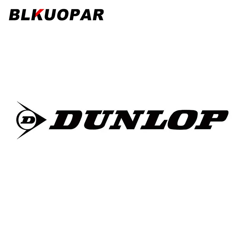 BLKUOPAR per DUNLOP adesivi per auto ocinto Scratch impermeabile decalcomanie Creative personalità Die Cut protezione del condizionatore d'aria