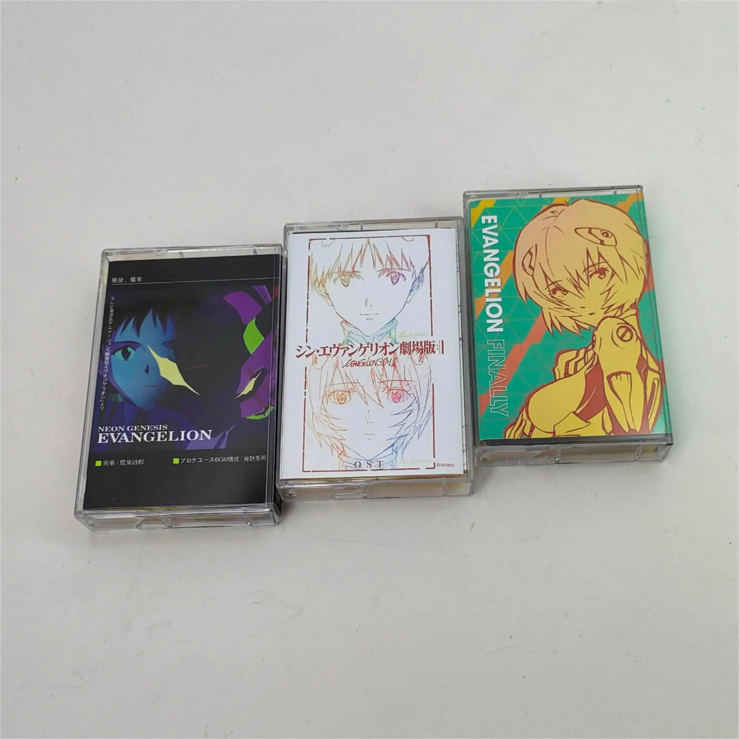 NEON GENESIS EVANGELION EVA Utada Hikaru Music Tape Greatest Hits OST Album 6Pcs Cassettes Cosplay Recorder Car Soundtracks Box