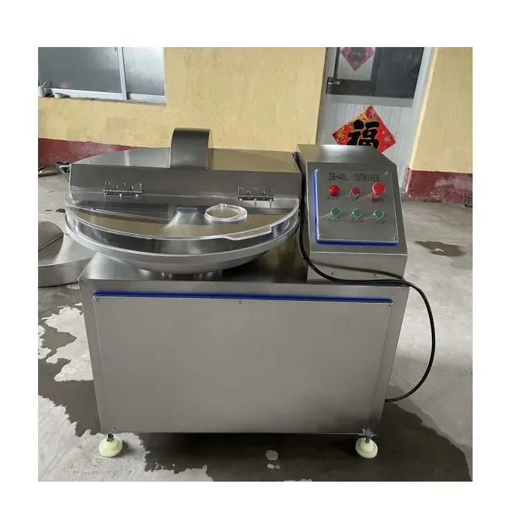 Frequency Meat Bowl Cutter Machine Emulsify Meat Bowl Cutter