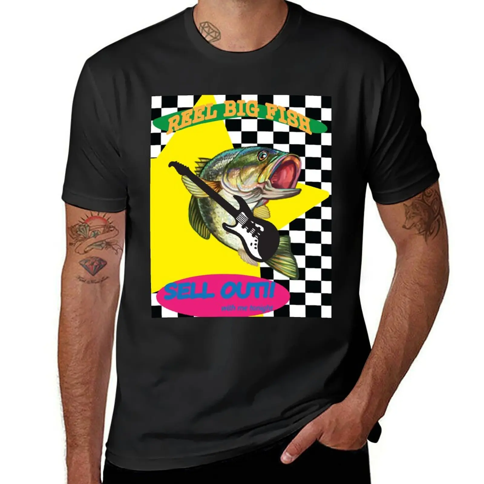 Sell Out Reel Big Fish T-Shirt blanks funnys Aesthetic clothing mens cotton t shirts