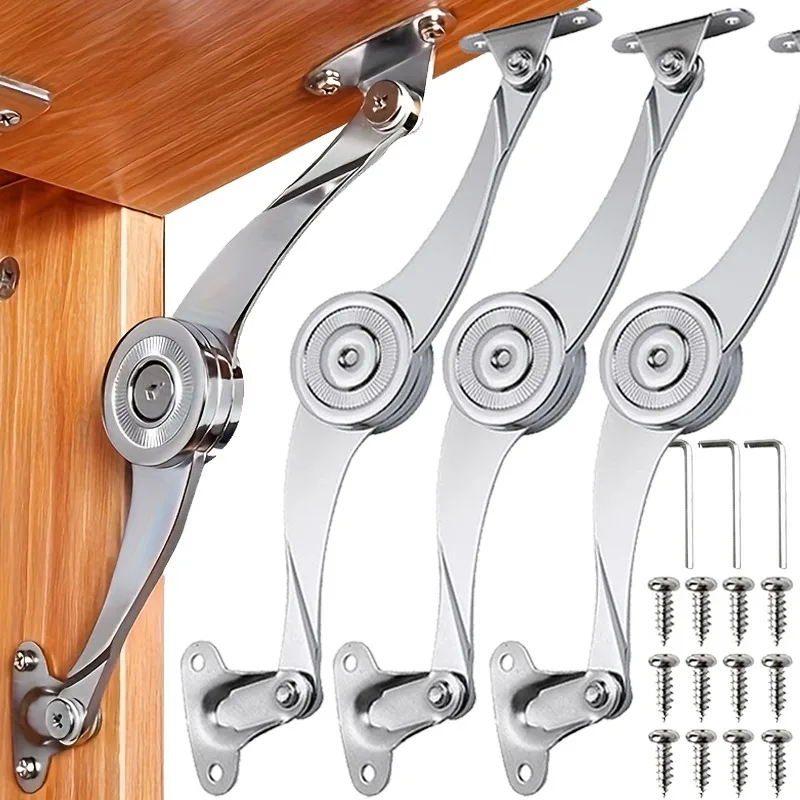 

Регулируемые гидравлические петли-амортизаторы с произвольной остановкой для кухонных шкафов и гардеробов, фурнитура для подъемных дверей