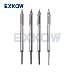 4 PCS Glow Plug for Mitsubishi L200 Triton KA4T KB4T 4D56 Pajero Montero Sport II KG4W KH4W 1820A020