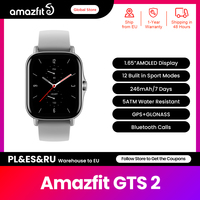 New Amazfit GTS 2 43mm Smartwatch 24H Heart Rate Tracking Sleep Quality Monitoring 7-day Battery Smart Watch For Android IOS