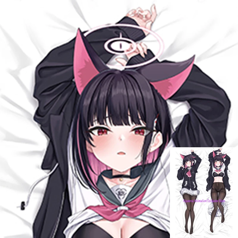 

Anime Dakimakura Pillow Case Kyōyama Kazusa Sexy and Busty Beautiful Girl Double-Sided Halloween