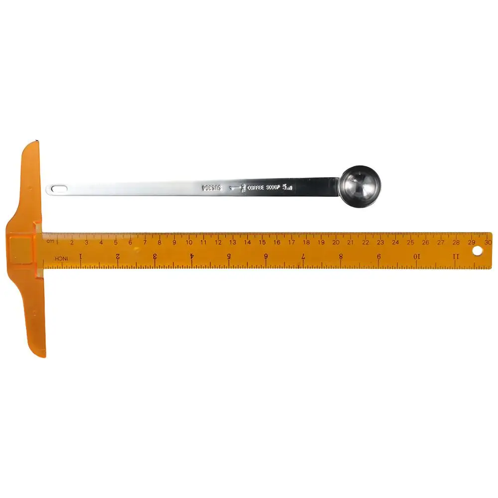5/10/15/20/25/30ML Measuring Spoon Long Handle Stainless Steel Thicken Blending Coffee Powdered Milk Tablespoon Kitchen Gadgets
