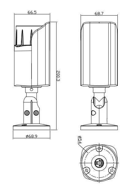 كاميرا مراقبة YCX 5MP PoE 2560x1920 كاميرا IP فائقة الدقة، رؤية ليلية EXIR بطول 75 قدم، ضغط فيديو H.265+ #6