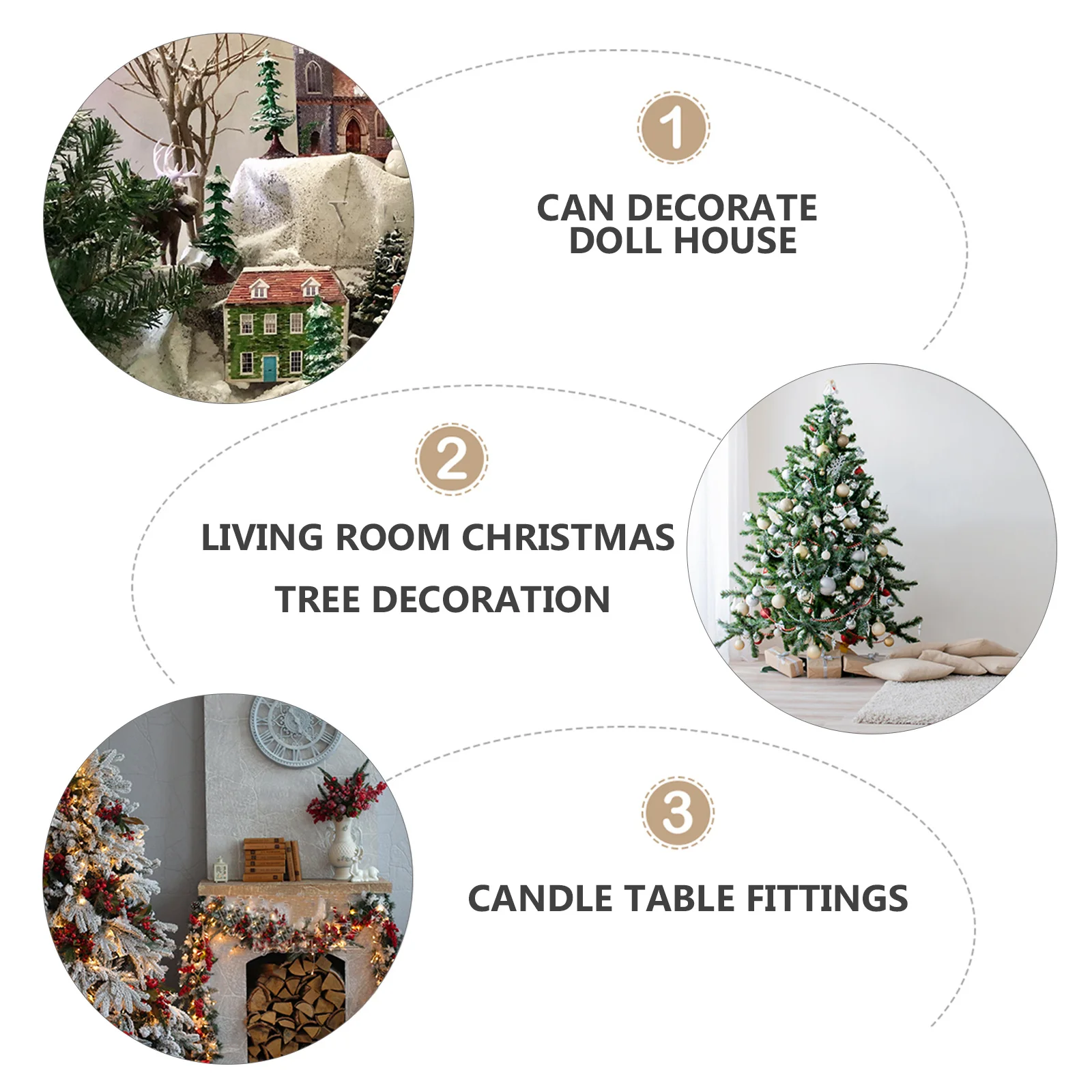 

4Pcs Unique Couple Micro Landscape Decor Realistic Christmas Resin Ornaments for Indoor Desktop Bonsai Setup Micro Landscape