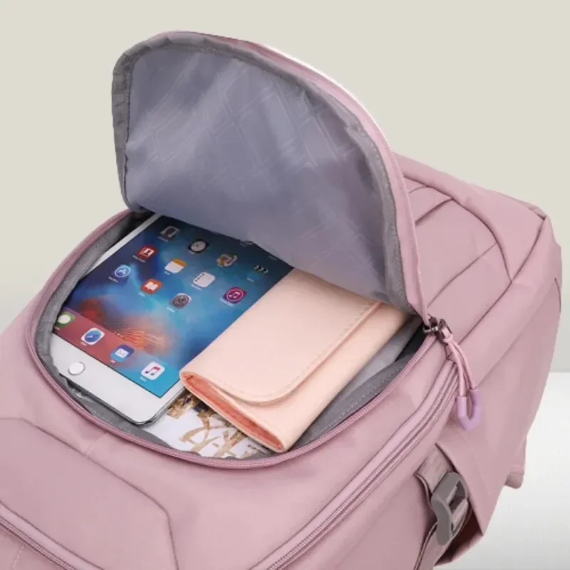 2024 Large Capacity Students Backpack Casual Nylon Double Shoulder Bag Travel Bag Junior High School Student Schoolbag mochilas