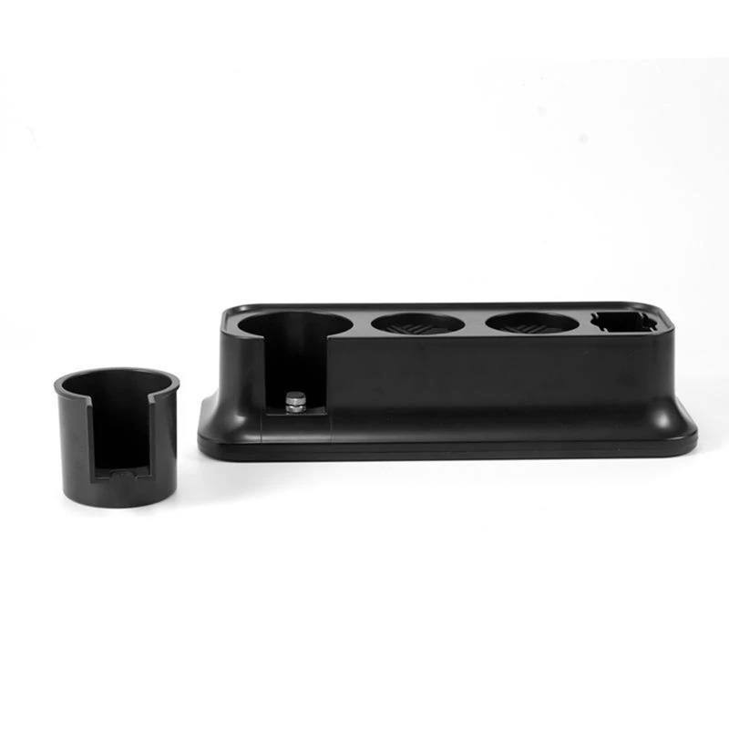 

Coffee Tamper Holder Rack Portafilter Stand Espresso Distributor Mat Rack 51/53/58Mm Coffee Maker Tool Parts Black