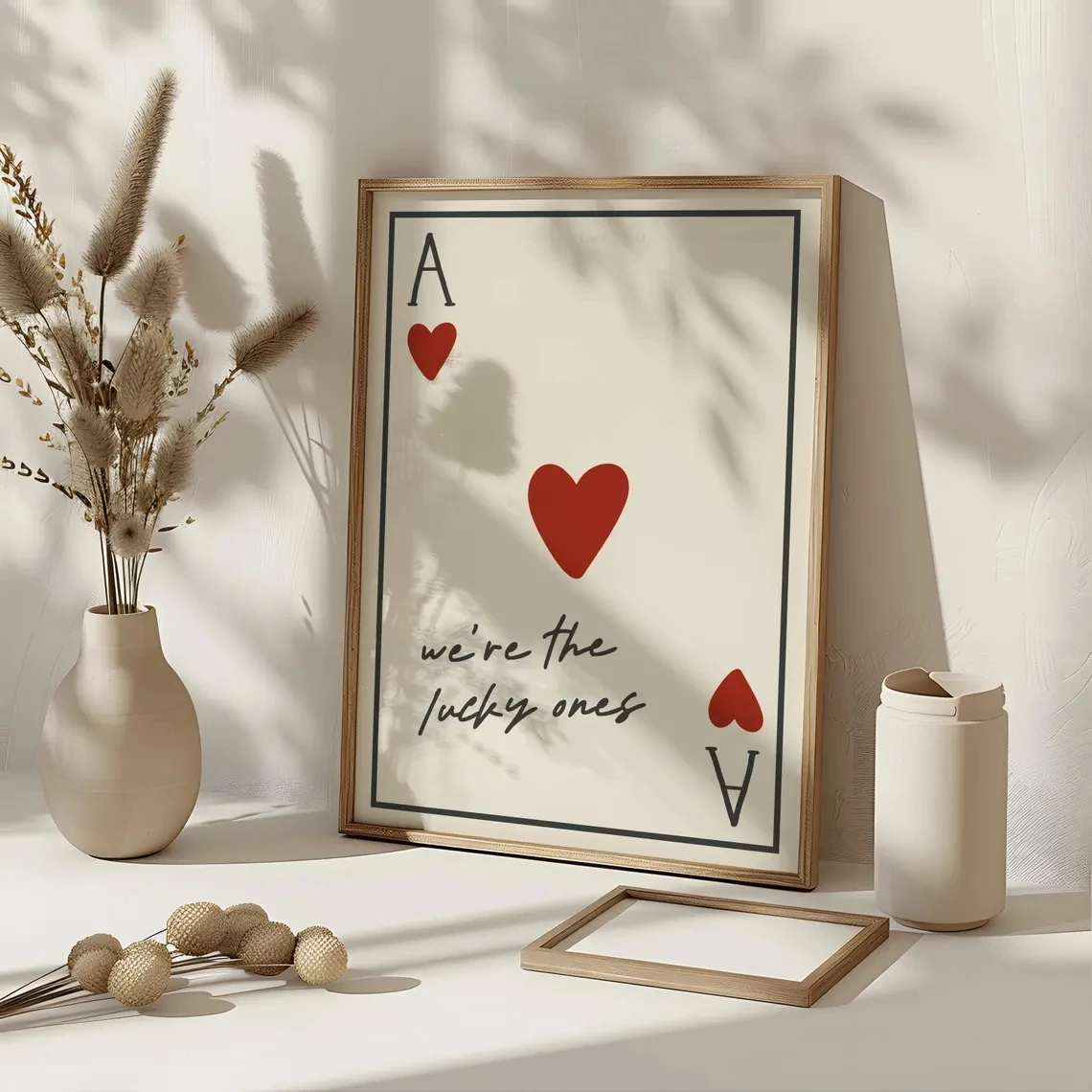 Personalisierte Poker Square Ace Wand Kunstdrucke Leinwand Malerei Poster Bild für Wohnzimmer Schlafzimmer Home Decor