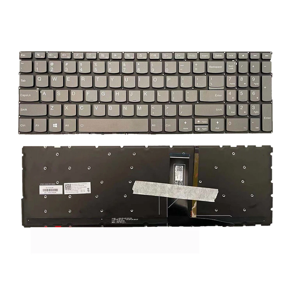 Teclado retroiluminado para lenovo yoga, c940-15, c940-15irh