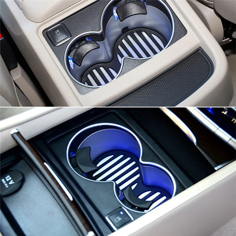 

DELAM-2Pcs Center Console Water Cup Holder Clip Beverage Holder Fastener For Mercedes Benz S E Class W222 W212 W213 W447 W448 Pa