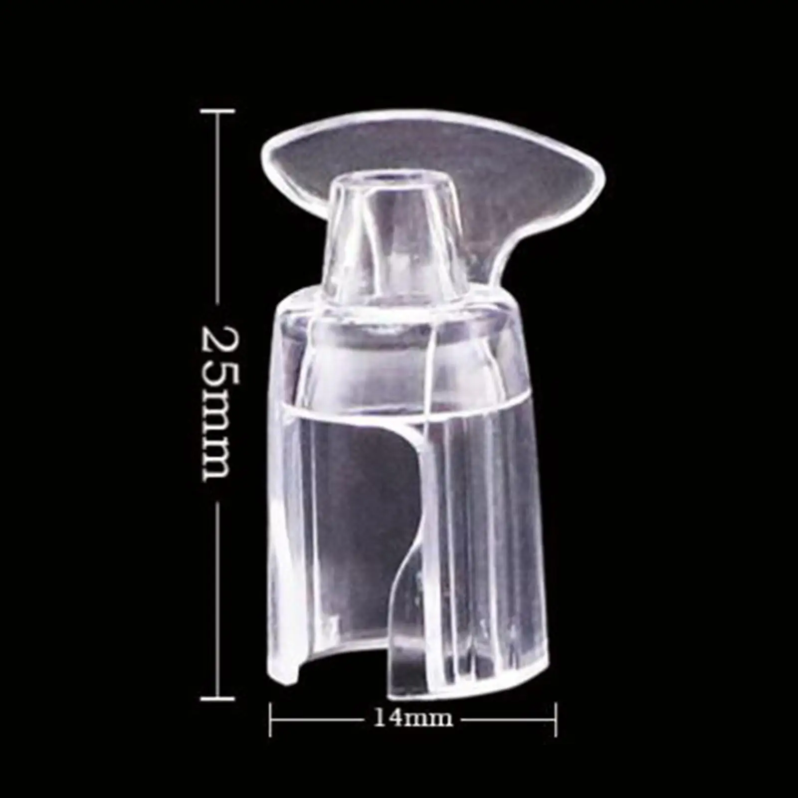 Balancer Tattoo Line Helper Tool voor wenkbrauwmake-up Doorzichtig draagbaar plastic hulpmiddel voor nauwkeurige wenkbrauwen