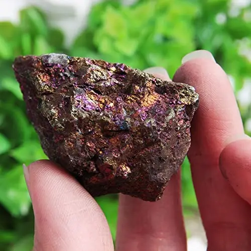 Natural Colourful Chalcopyrite Collection Ore Mineral Specimens