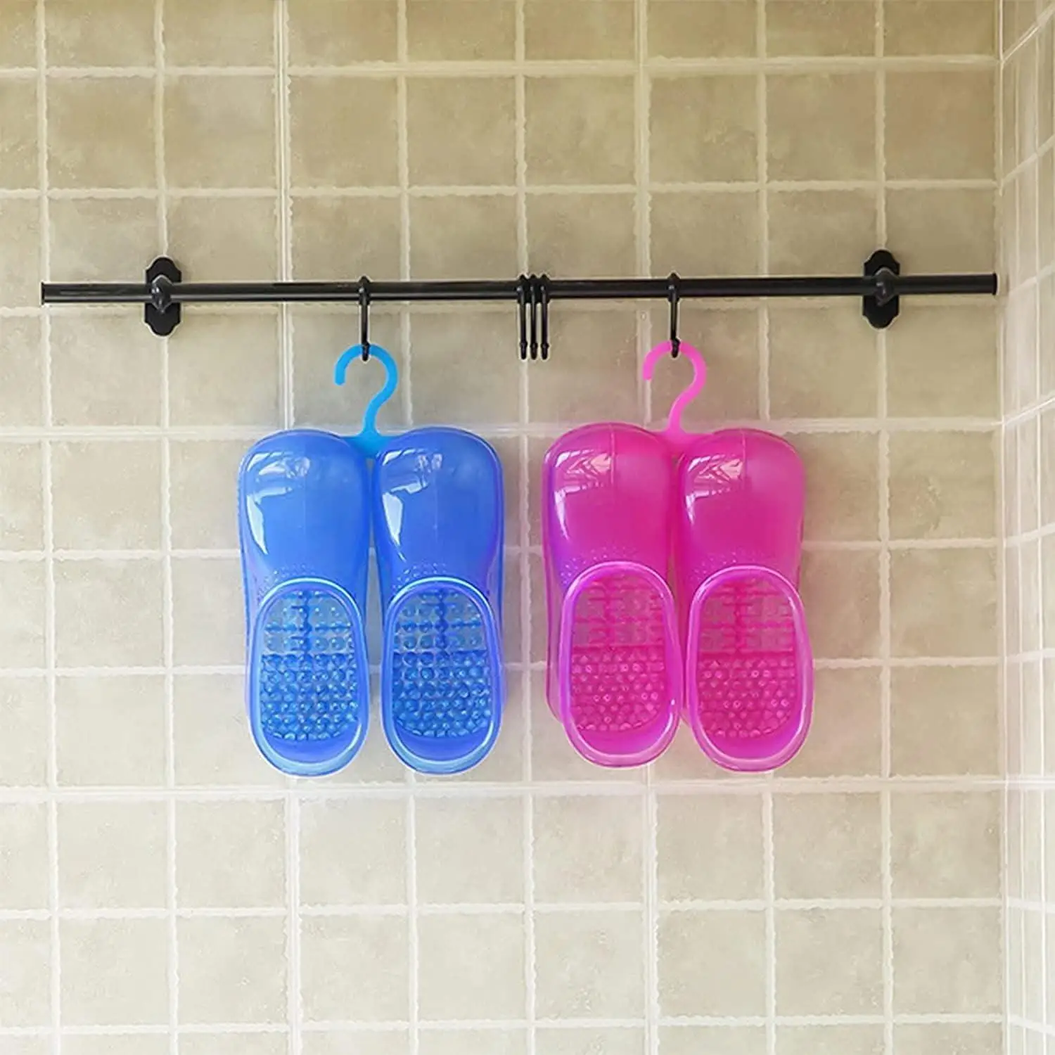 New portable foot bath shoes, handheld foot massage basin, hot water therapy shoes that promote blood circulation, winter health