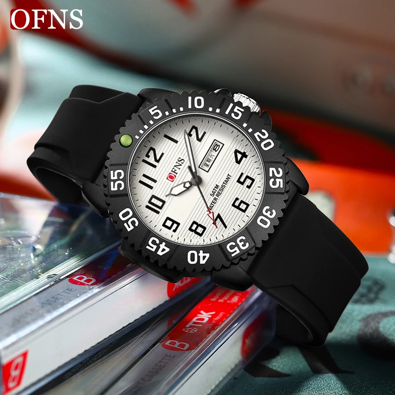 OFNS New 2024 Top Class Military Watch Special Forces Outdoor Sports Waterproof Classic Military Watch Men\'s Quartz Watch