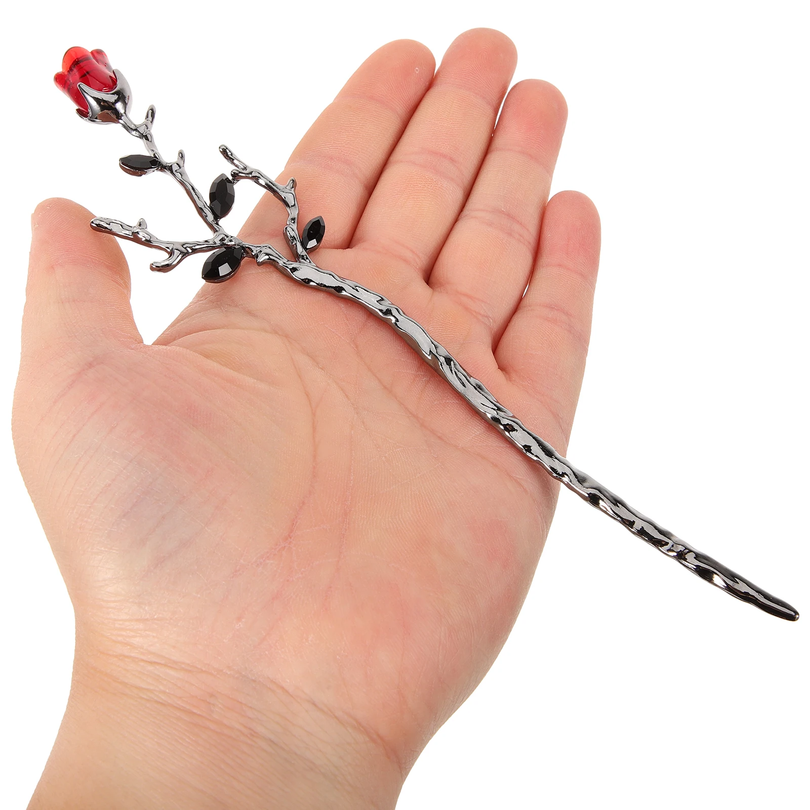 

2 Pcs Hairpins Dense Alloy Bun Chopsticks Stick Smooth Edge Women Pin Hairstyle Women Hair Sticks For Buns Hair Sticks