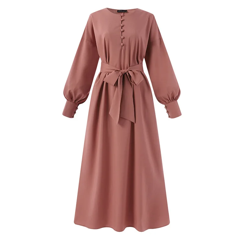 Ramadan Arab Abaya Femme Musulmane Satin Hijab Dress Turkey Kaftan Caftan Marocain Muslim For Women Vestido Islam Maxi Robe