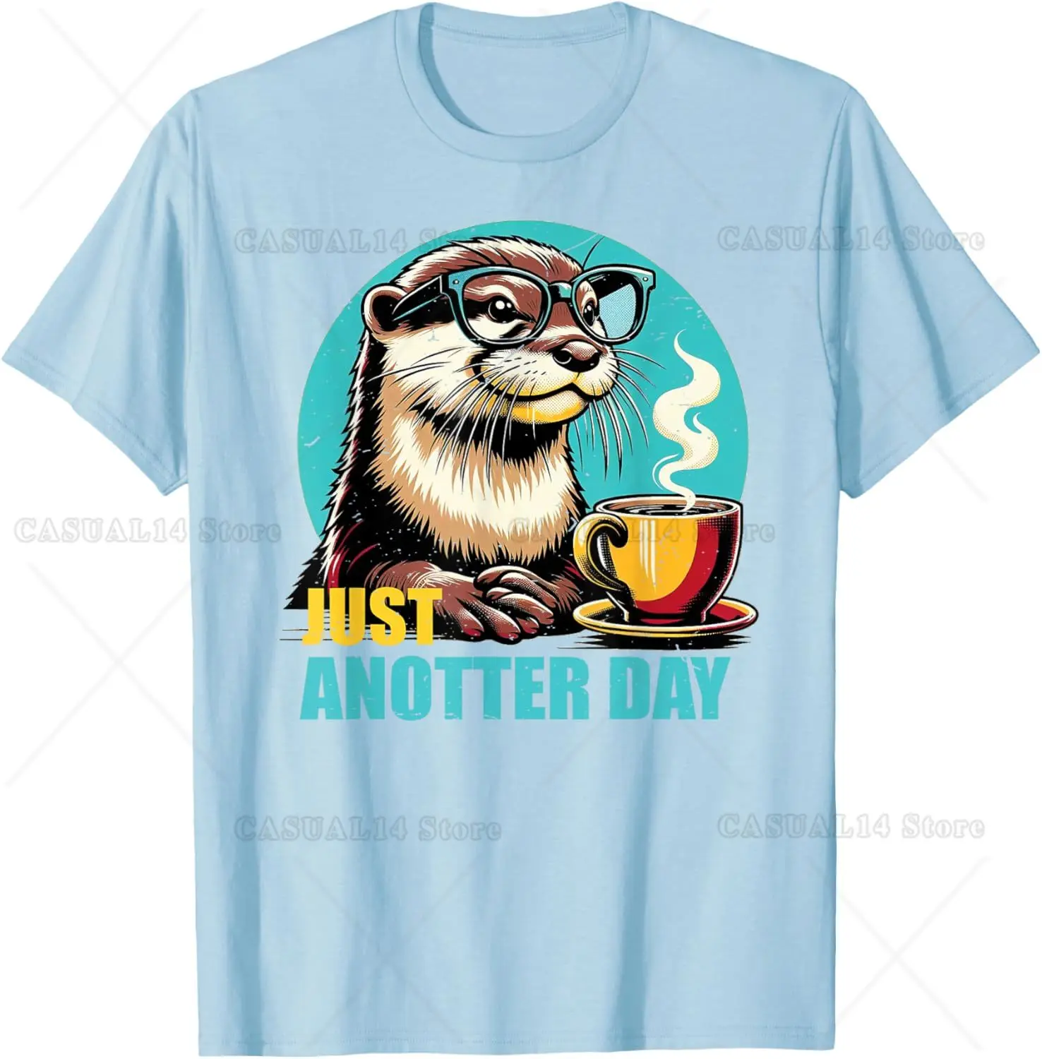 Sea Otter T Shirt Just An Otter Day Funny Otters Women Kids T-Shirt COTTON Short Sleeve