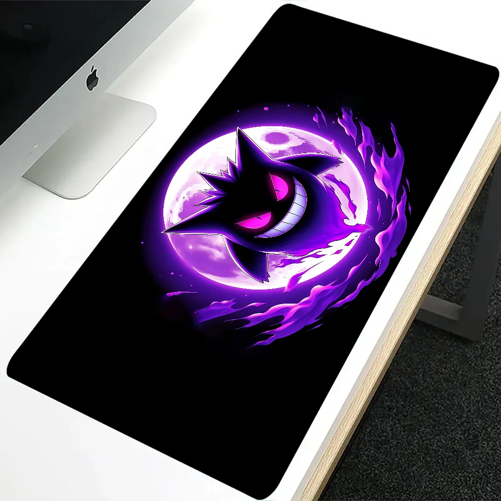 P-Pokemon-Gengar Mousepad Mousepad New Arrivals Large Gaming Mousepad L XL XXL Gamer Mouse Pad Size For Keyboards Mat