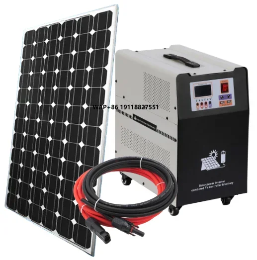 

500 watts multi-in-one solar power supply 100 watts load 5 hours work solar generator 1KW 2KW 3KW lithium battery