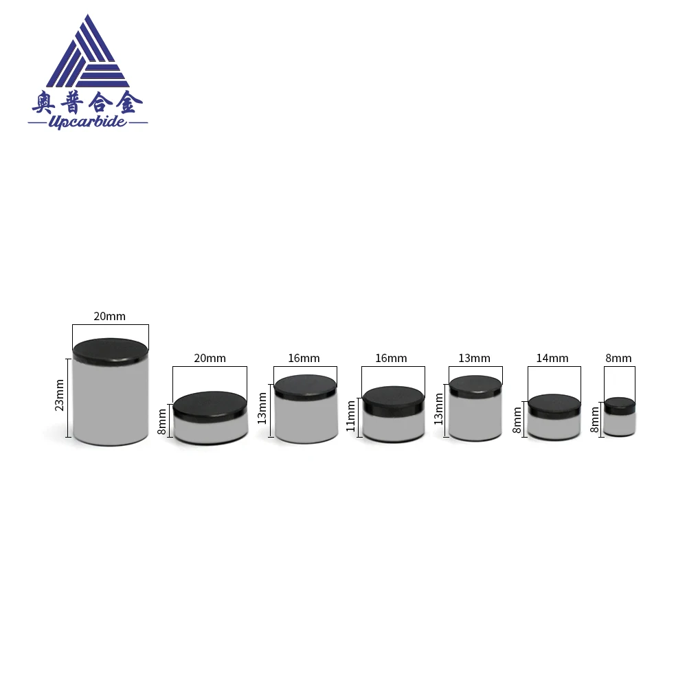 Spherical PDC Cutters Dome Button - Cylinder Drill Bits for Mining & Oil Well Drilling